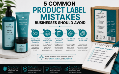 5 Mistakes to Avoid on Product Labels for Business