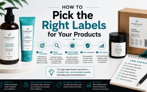 How to Pick the Right Labels for Your Products