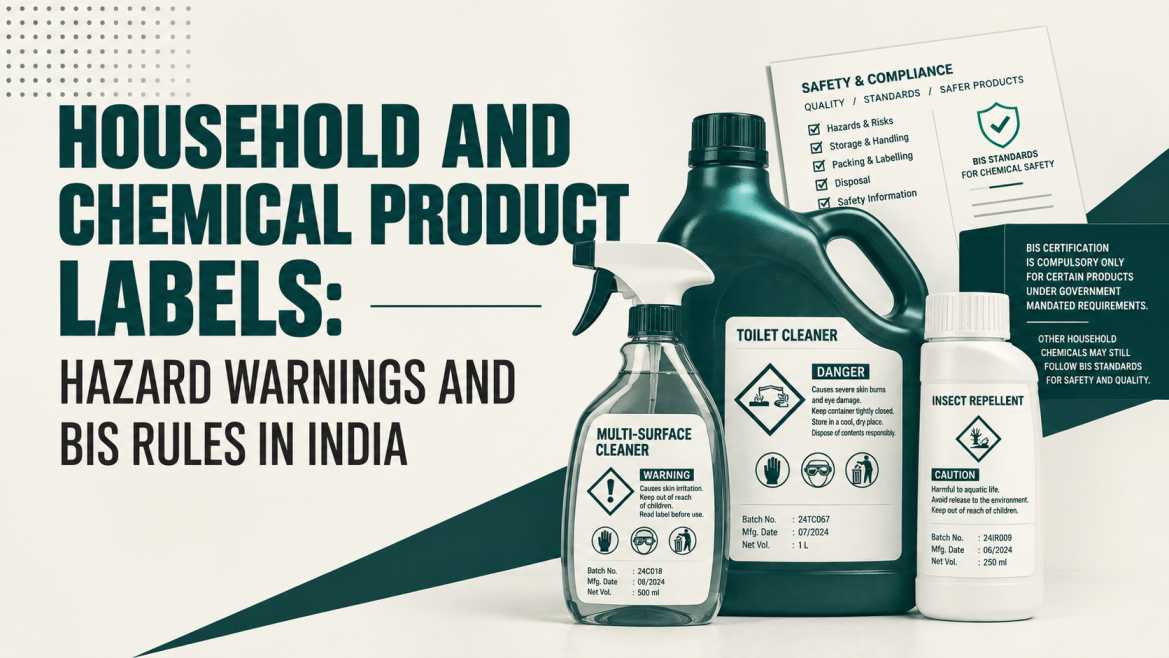 Household and Chemical Product Labels Hazard Warnings and BIS Rules in India